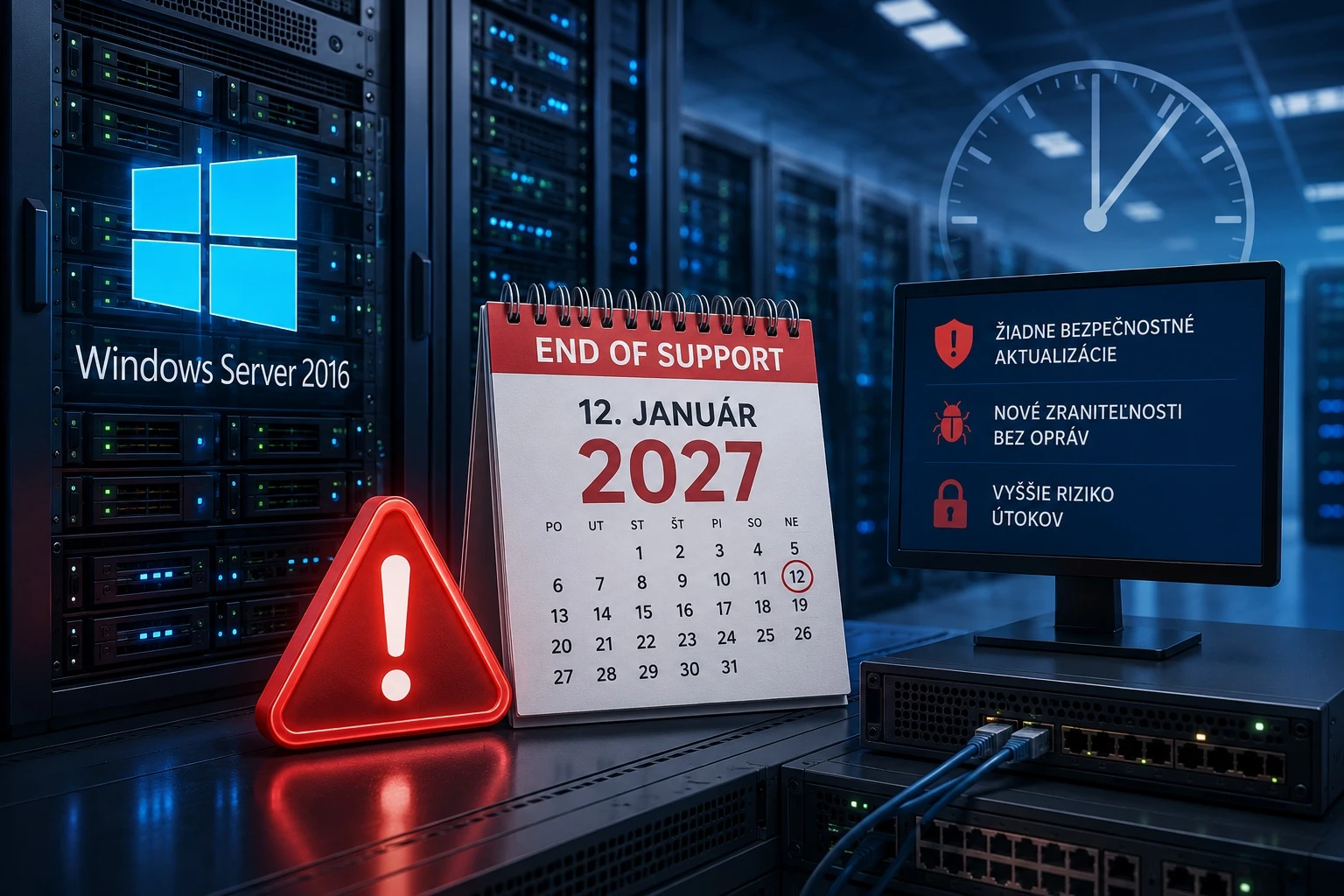 Ukončenie podpory Win Server 2016